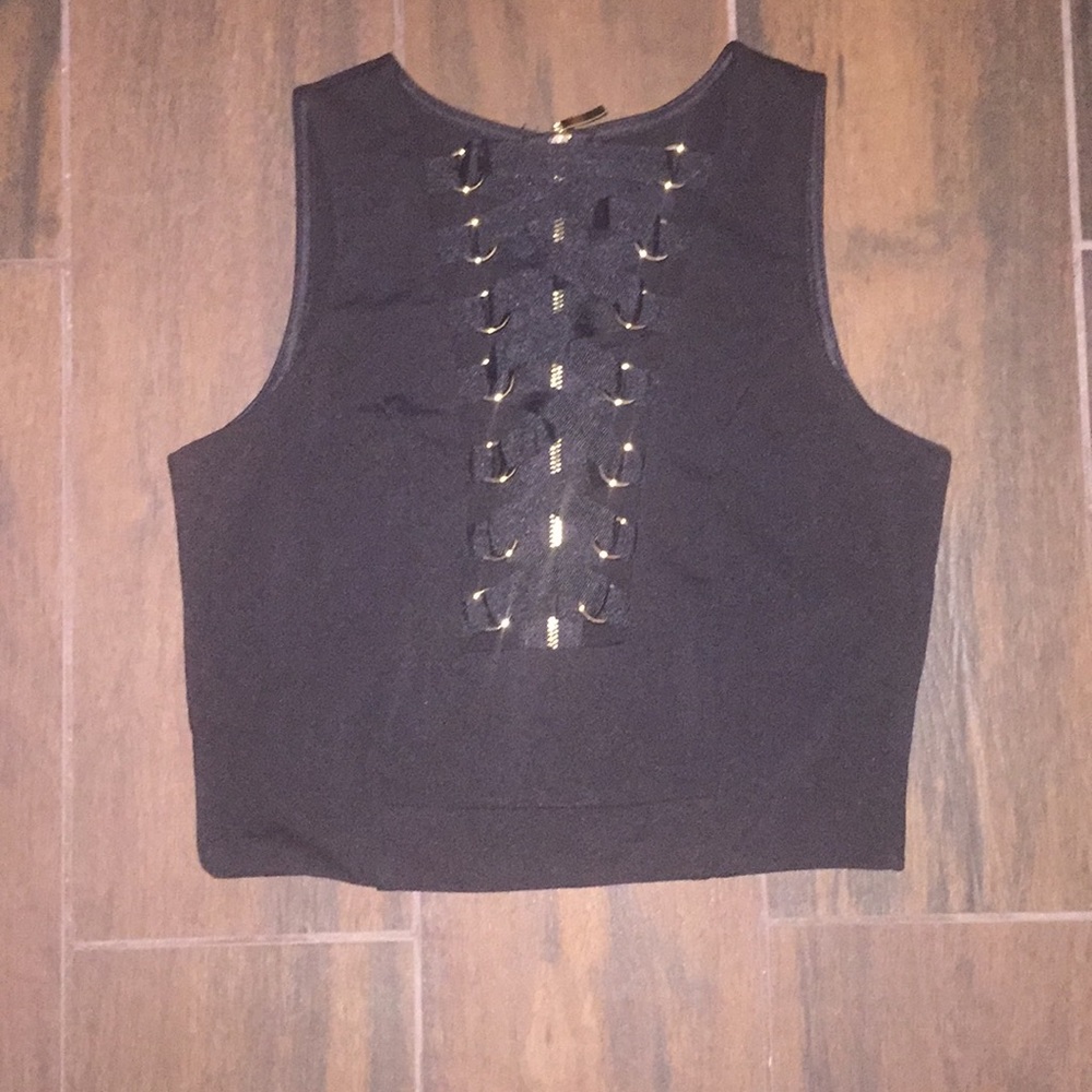 Nude Sexy Crop Top